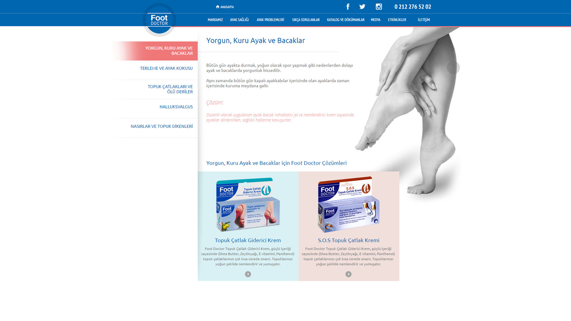Foot Doctor Kurumsal Web Sitesi